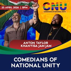 Comedians of National Unity - Anton Taylor & Khanyisa JamJam LIVE in Cape Town at The Protea Hotel…