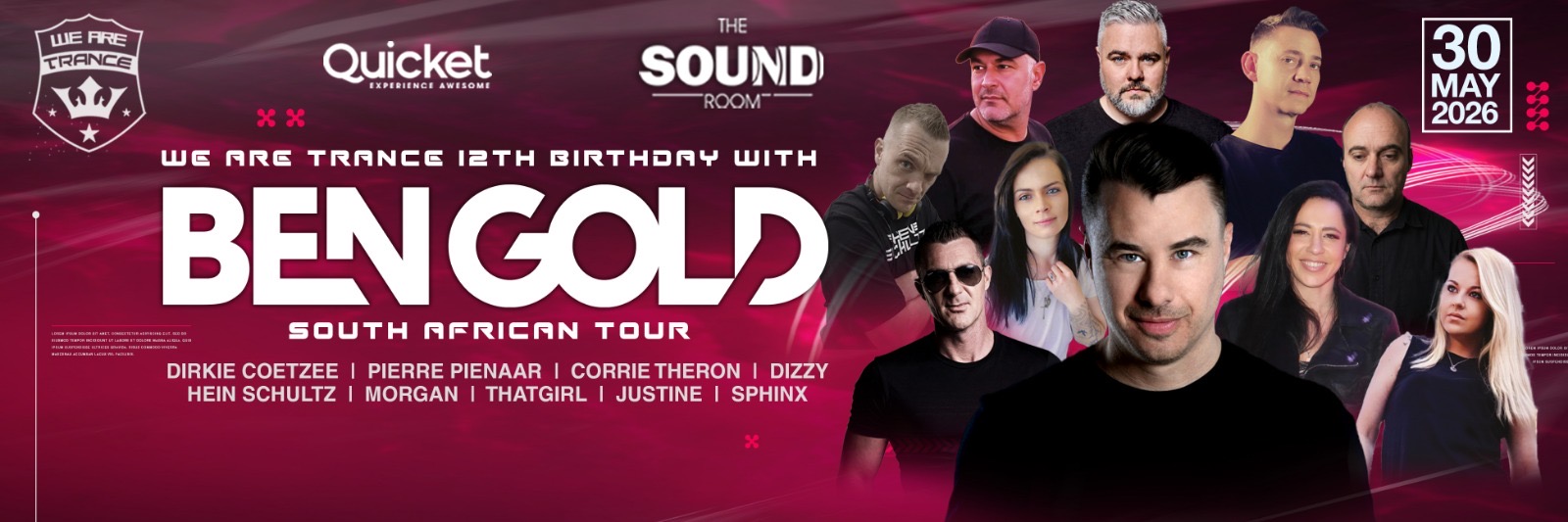 We Are Trance 12th Birthday with Ben Gold