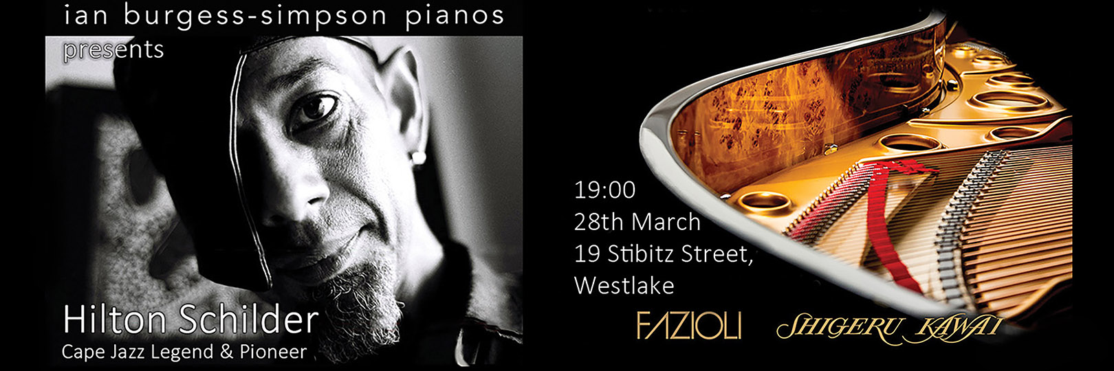 Hilton Schilder, Live Solo Piano Recital