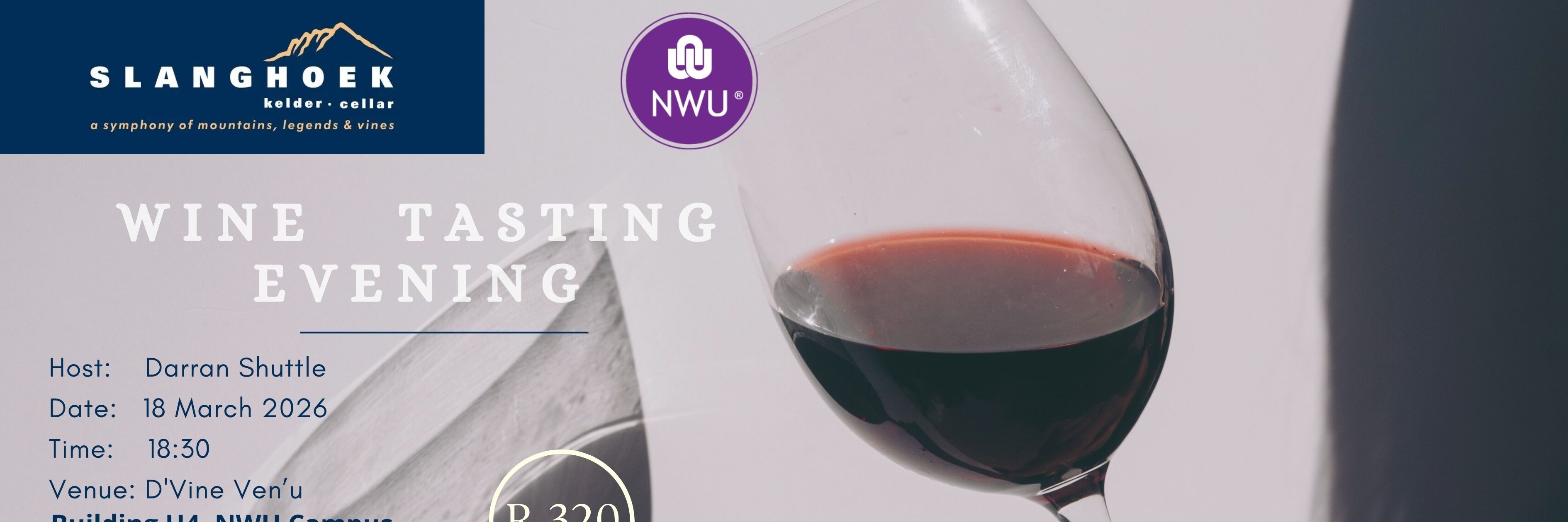 NWU Wine Tasting - Slang-Hoek Cellars