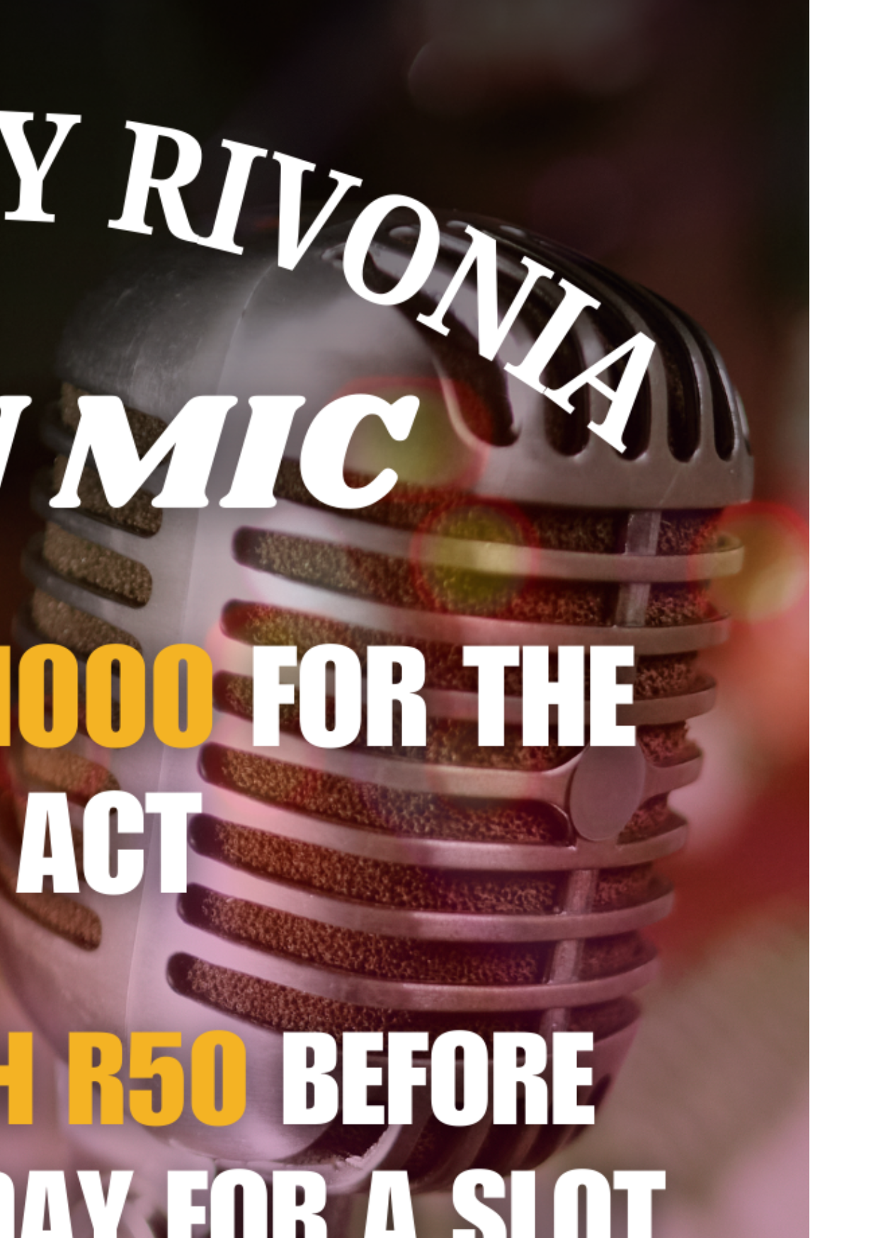 PuffDaddy Rivonia X SNSN Radio Open Mic