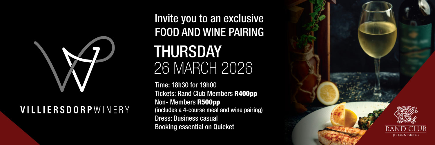 Villiersdorp Food and Wine Pairing