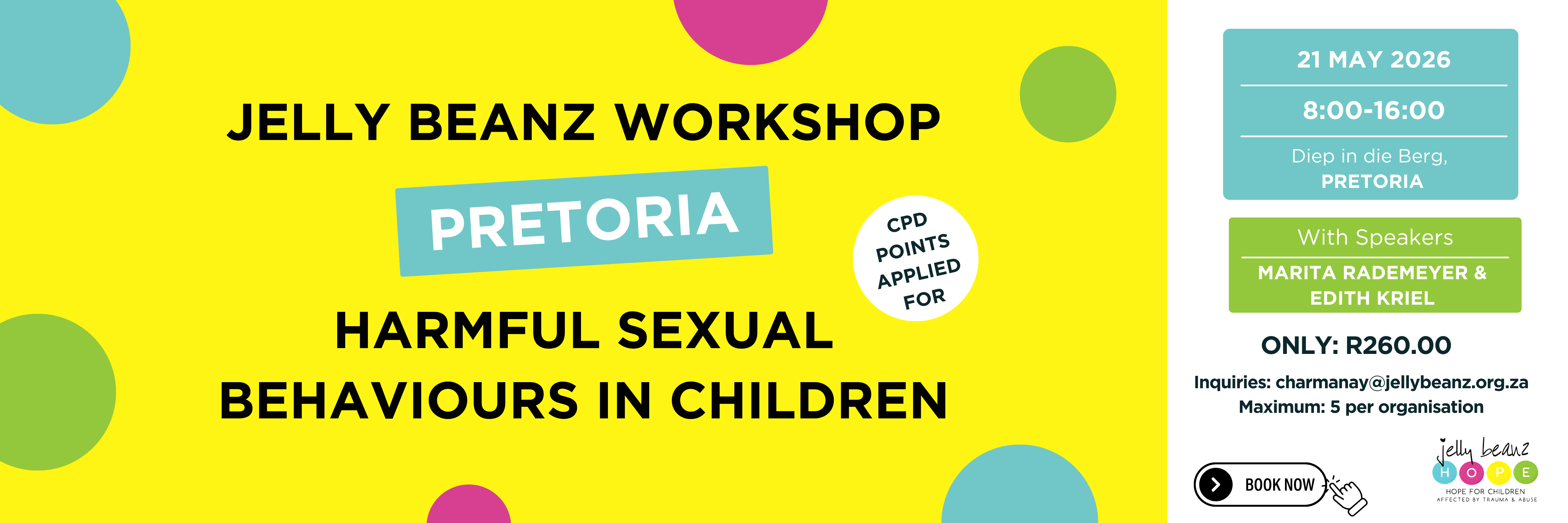 Workshop: Harmful Sexual Behaviours in Children