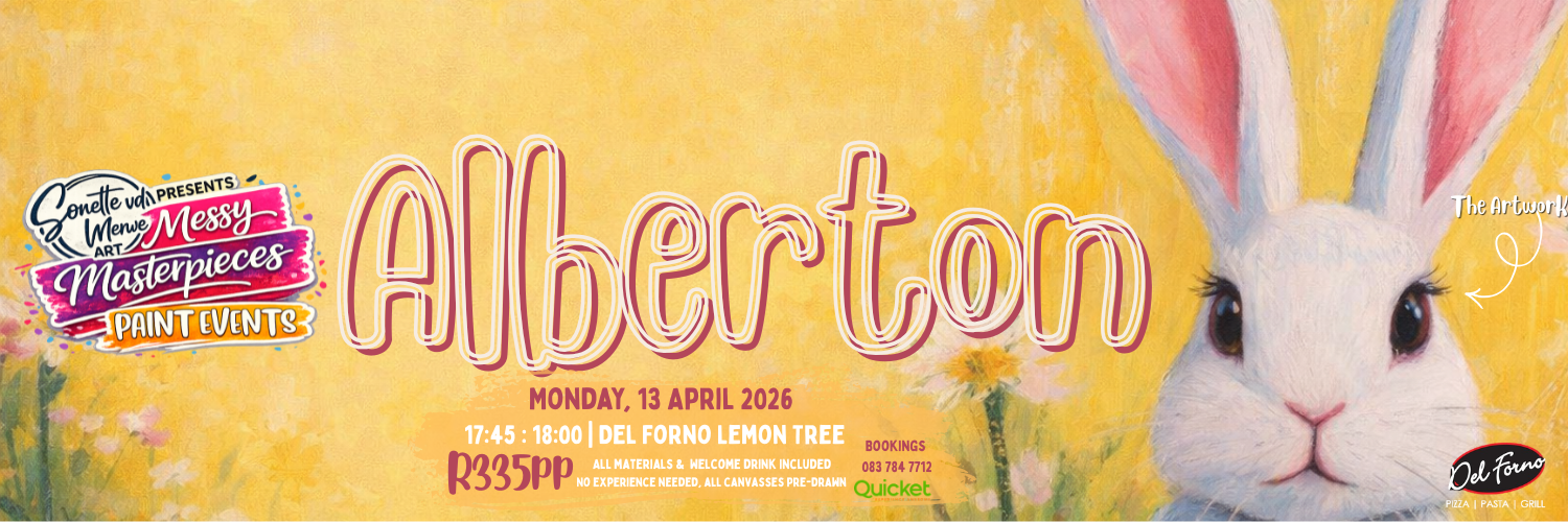 Messy Masterpieces Paint Night @ Del Forno Lemon Tree Alberton