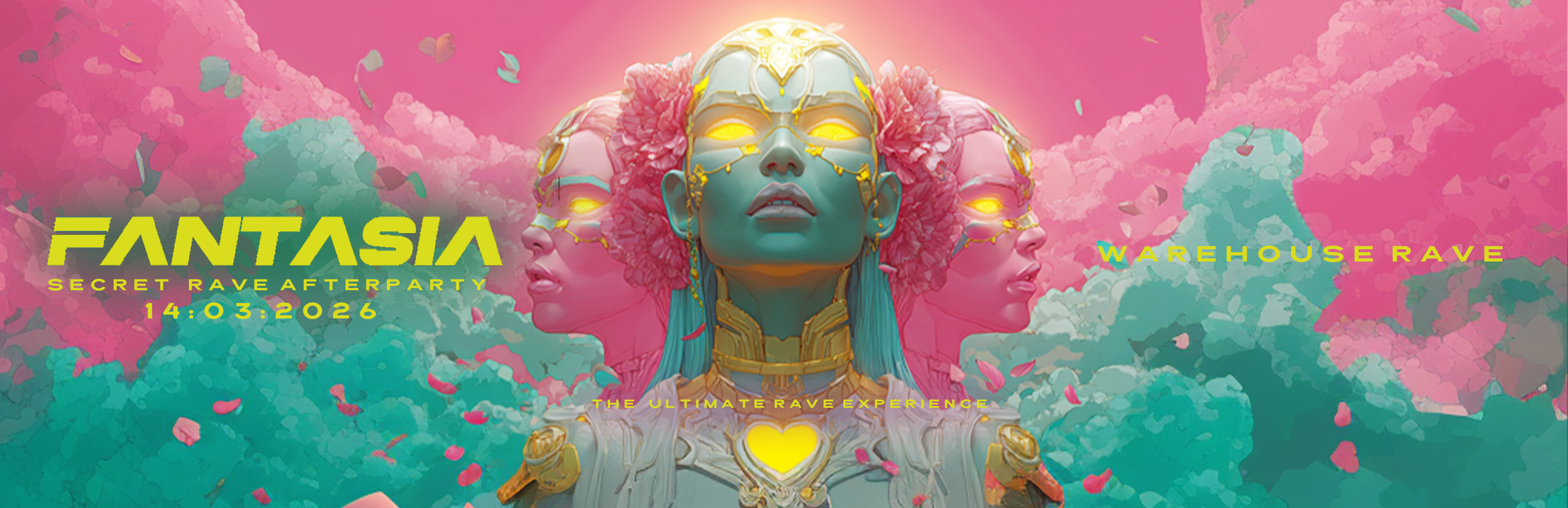 Fantasia - Warehouse Rave - 14 March - Book Now