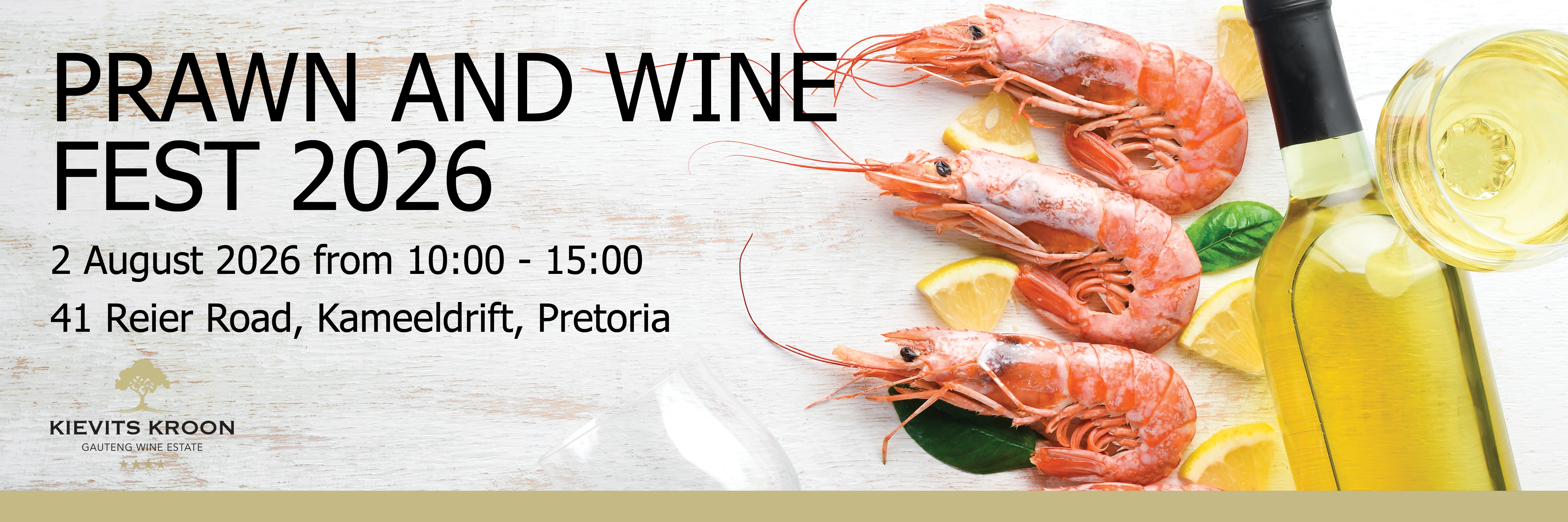 Prawn and Wine Fest 2026