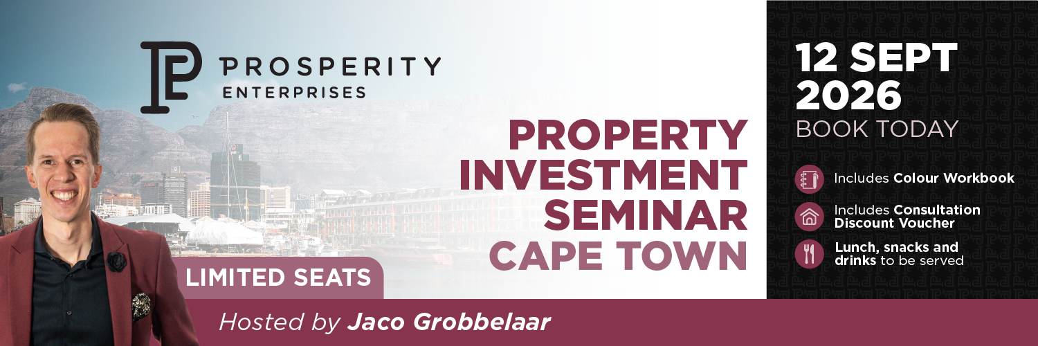 Be Prosperous - Property Investment Seminar - Cape Town (Full Day) - 12 September 2026