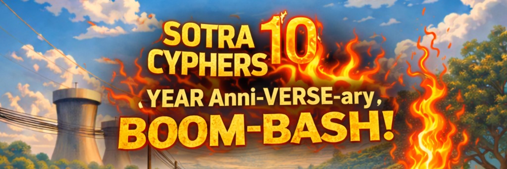 Sotra Cyphers 10 Year Anni-VERSE-ary BOOM-BASH