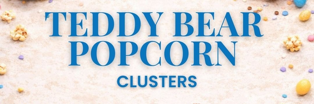 Mini Makers Teddy bear popcorn