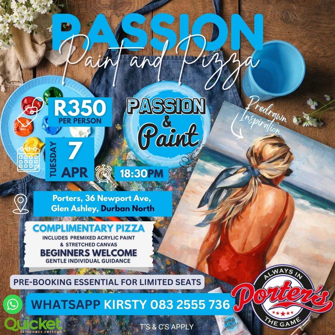 Passion Paint and Sip - Beach Babe