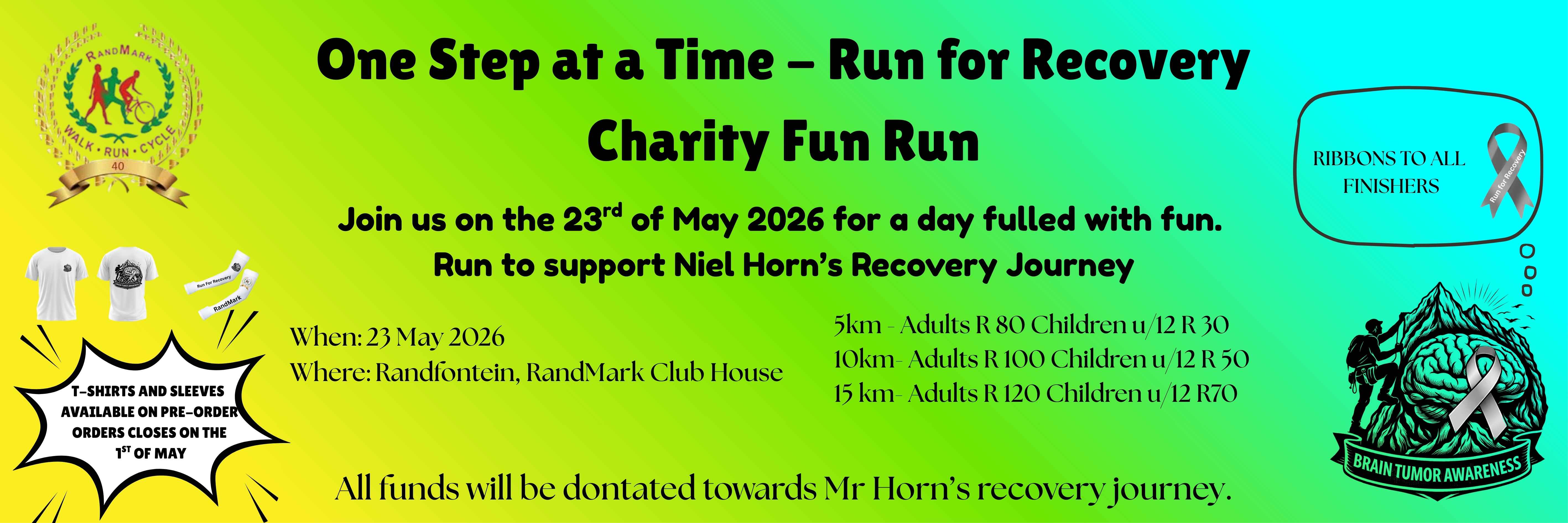 One Step at a Time - Run for Recovery