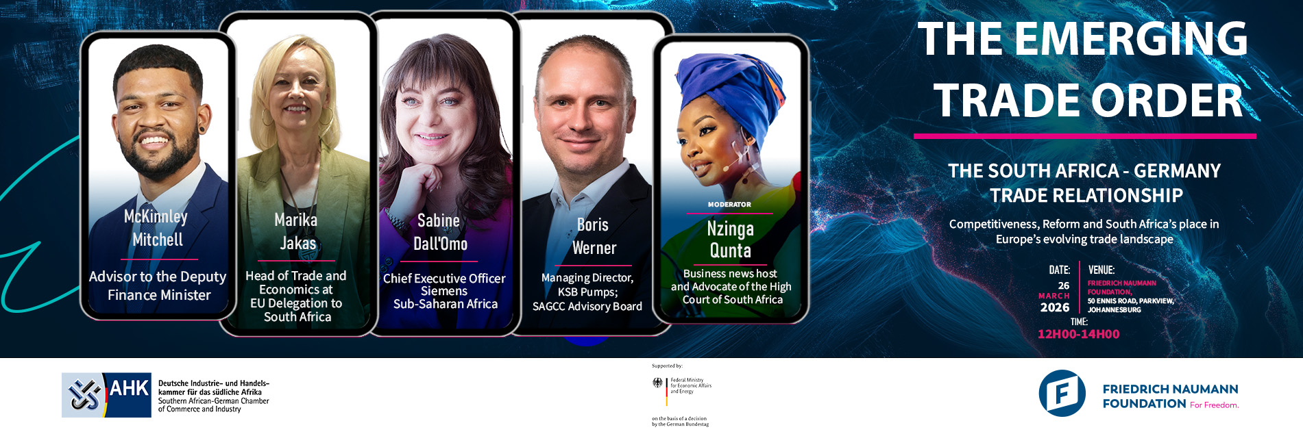 The Emerging Trade Order: The Future of the South Africa-Germany Partnership