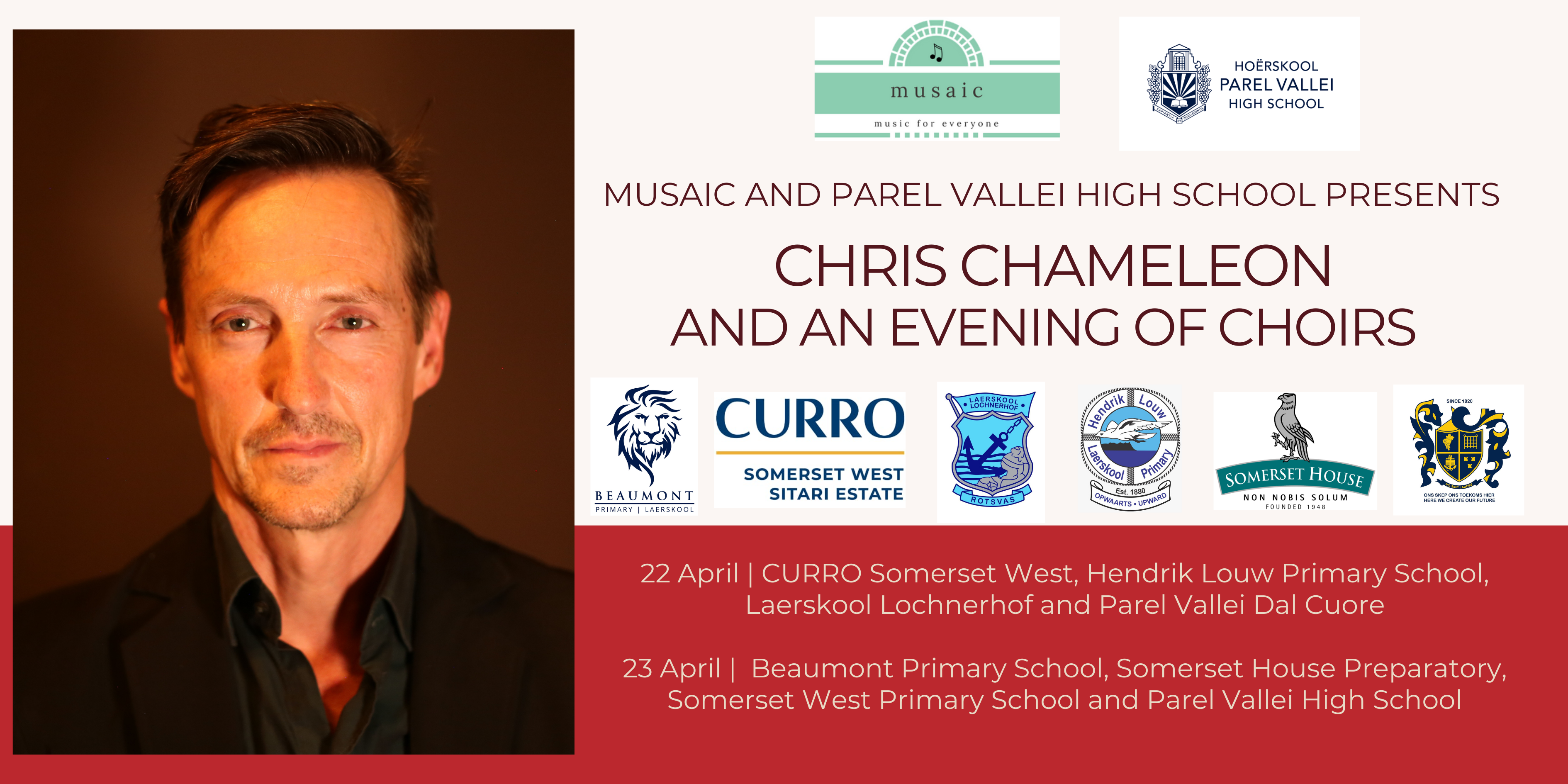Chris Chameleon and an Evening of Choirs