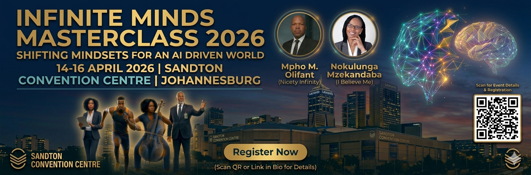 INFINITE MINDS MASTERCLASS 2026 - Shifting Mindsets For an AI Driven World