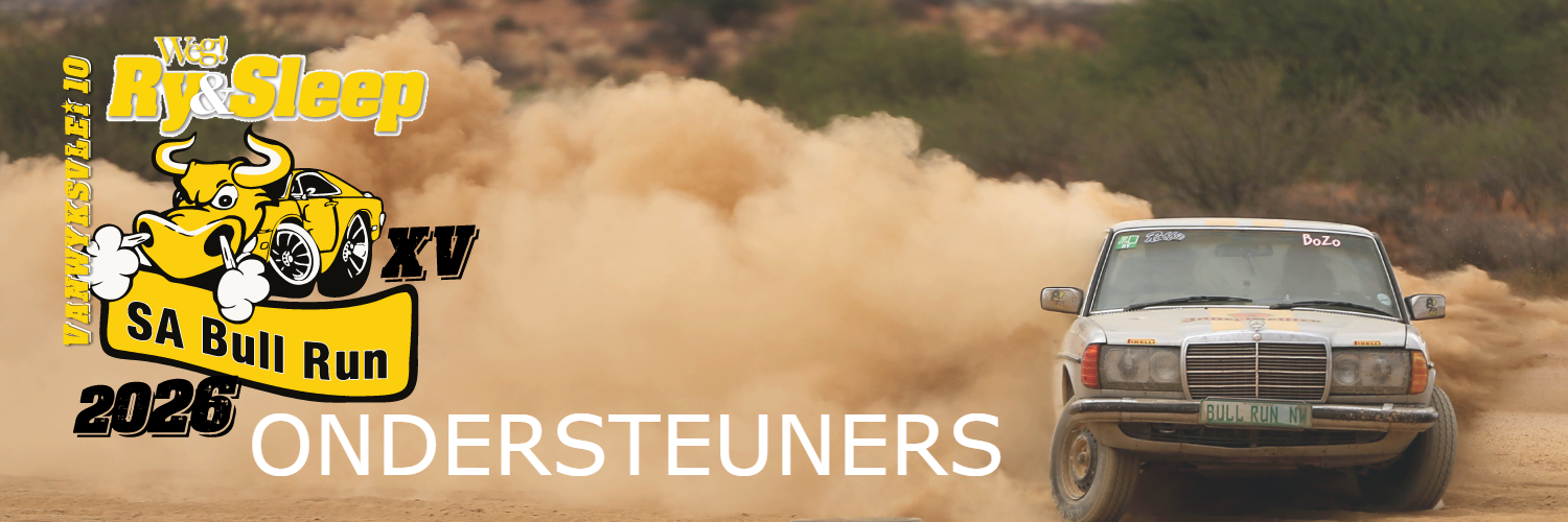 Weg! Ry&Sleep Bull Run 2026 Ondersteunerskaartjies