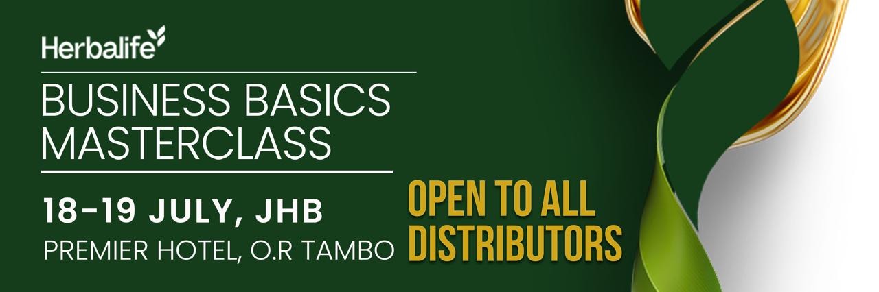 Herbalife Business Basics Masterclass Johannesburg