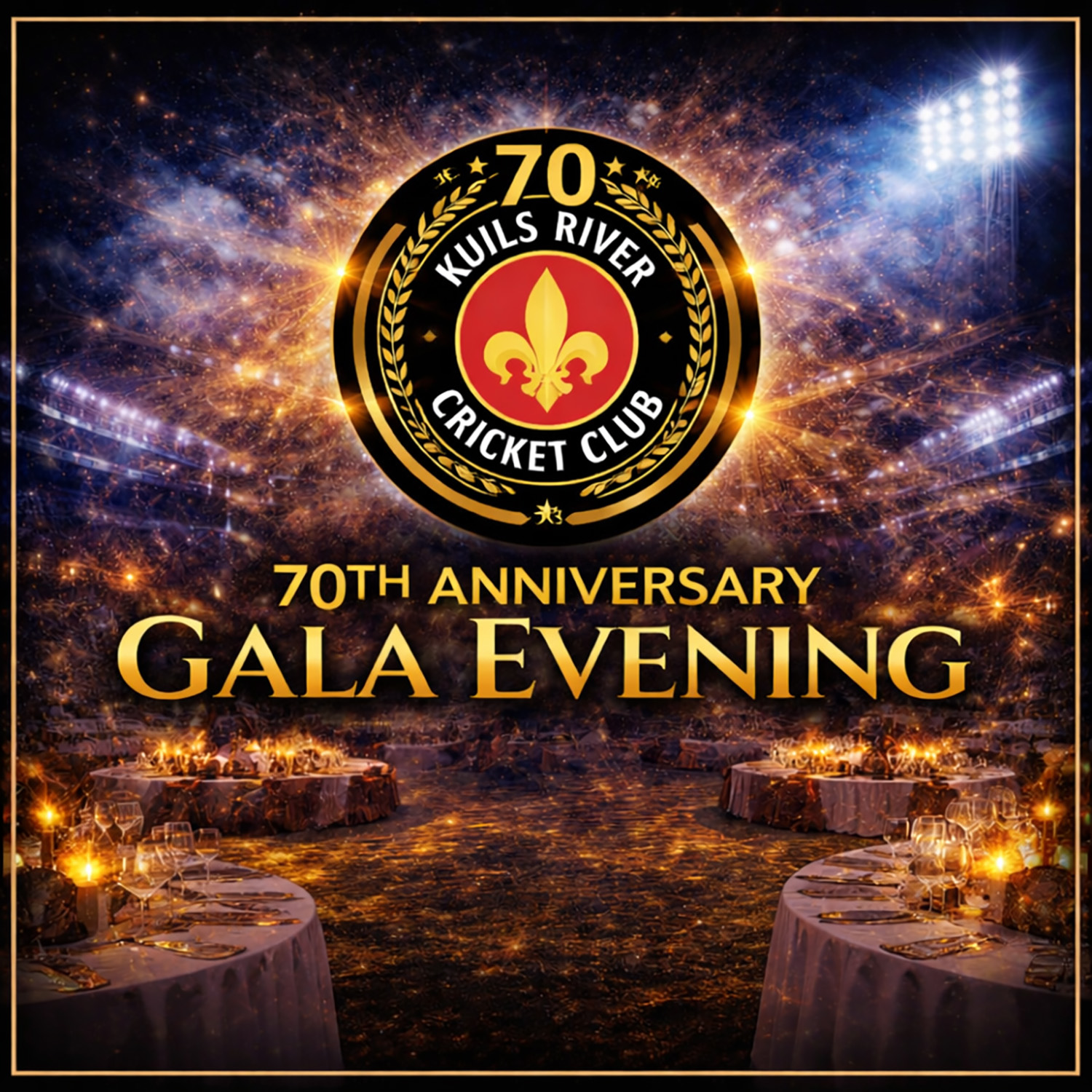 Kuils River Cricket Club – 70th Anniversary Gala Evening