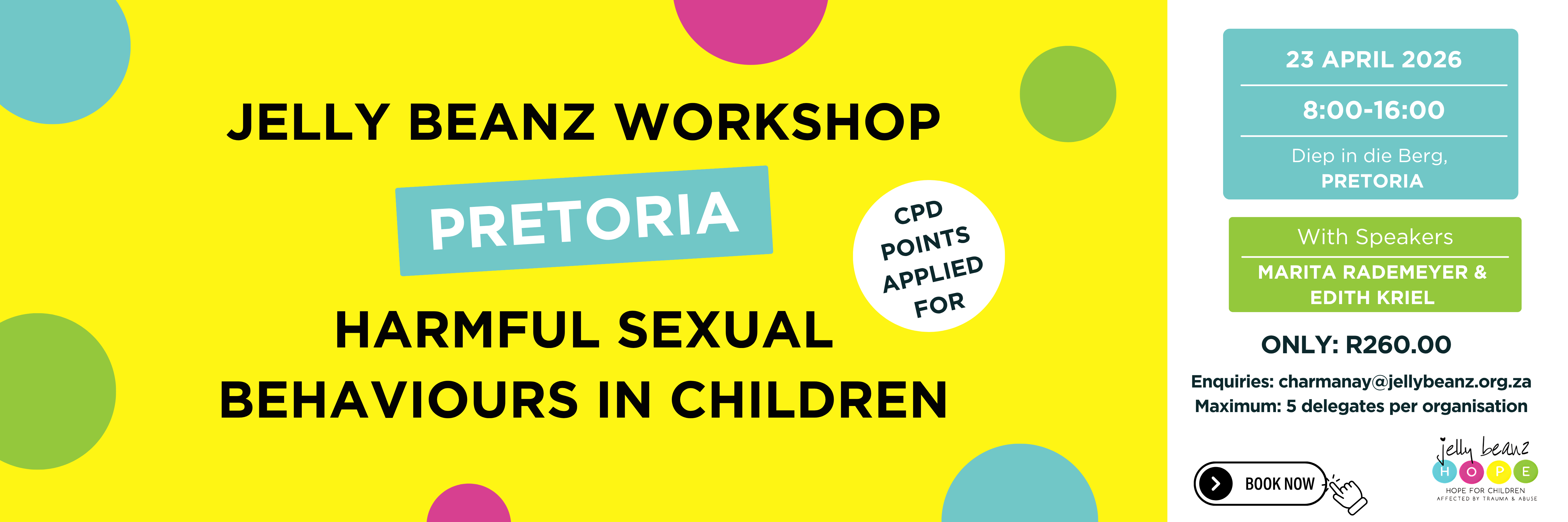 Harmful Sexual Behaviours in Children Workshop