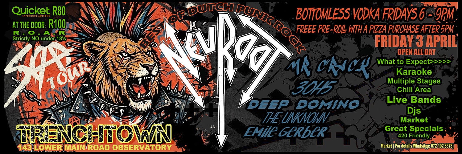 NeuRooT - Dutch Punk live at Trenchtown