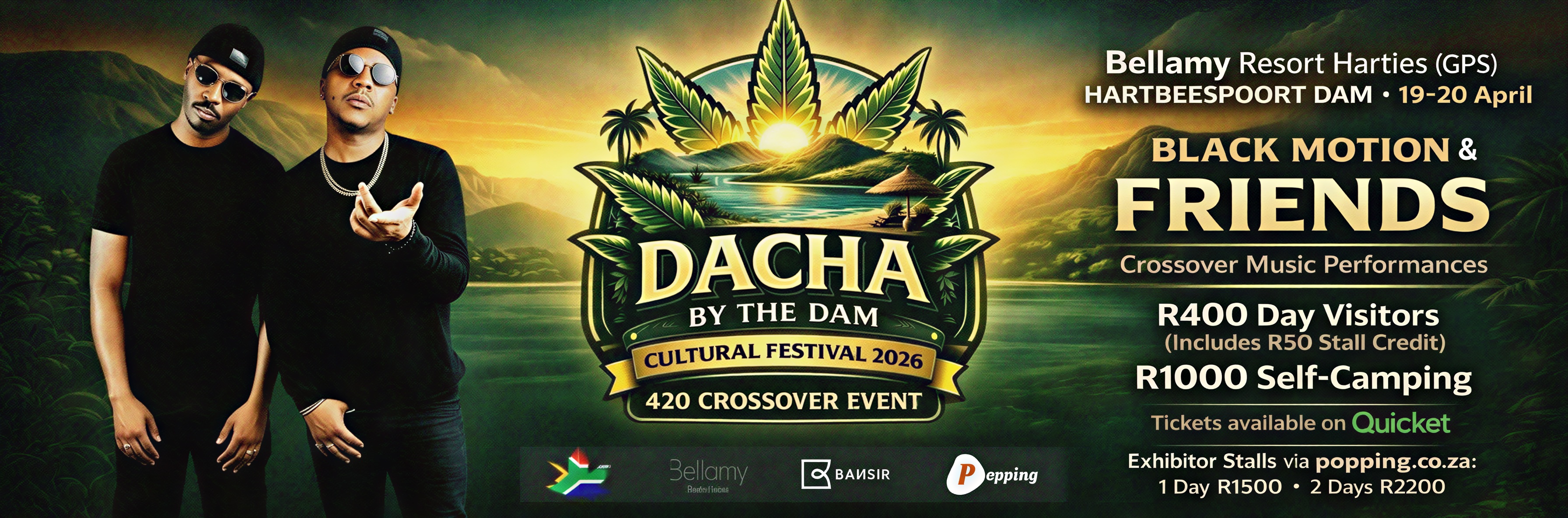 DACHA BY THE DAM ( CULTURAL FESTIVAL 2026 ) 420 CROSSOVER EVENT