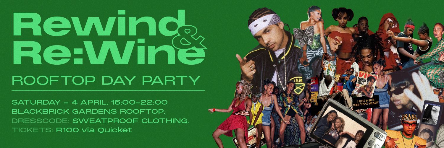 Rewind & Re:Wine V2 | Rooftop Day Party | 4 April 2026
