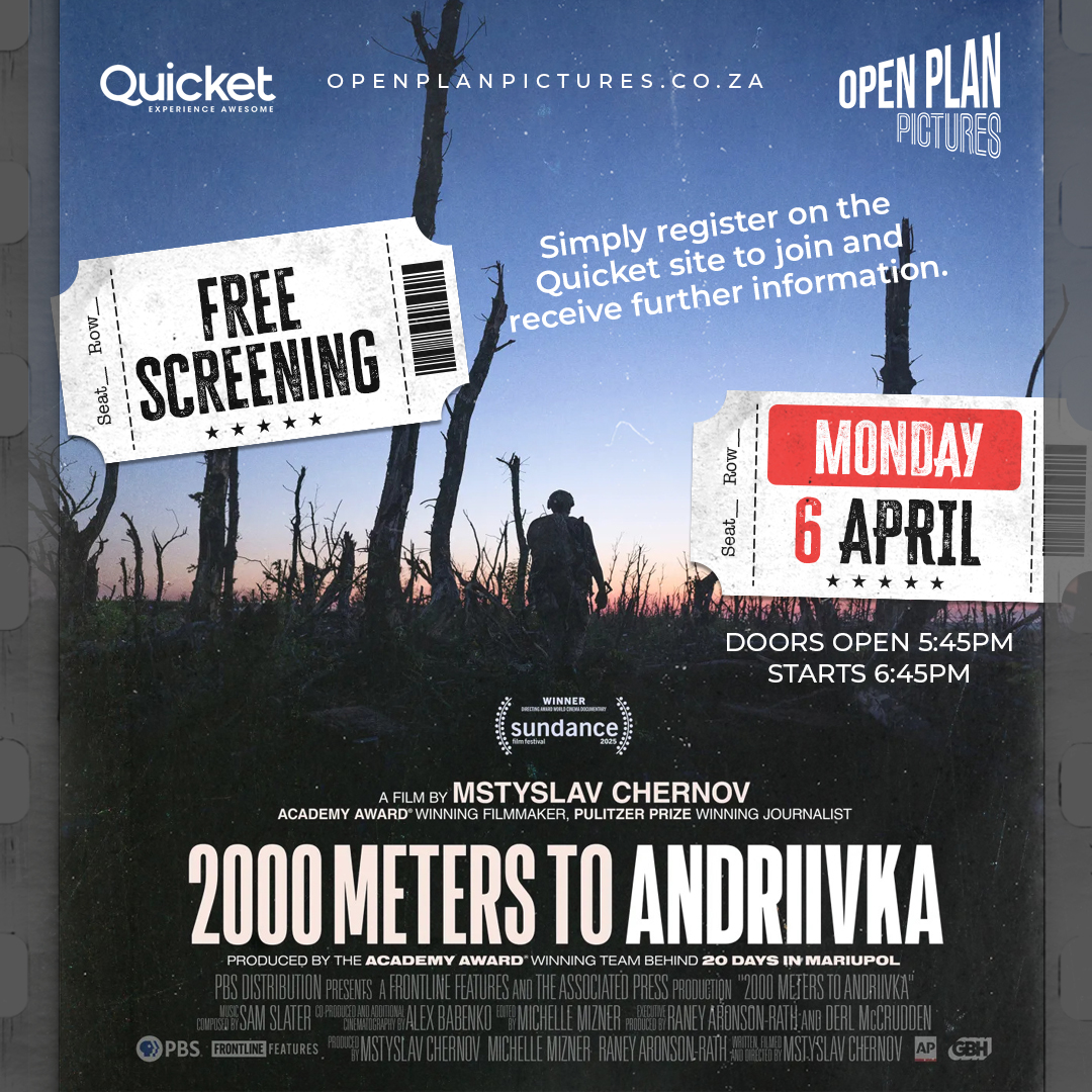 Open Plan presents a free screening of 2000 Metres to Andriivka