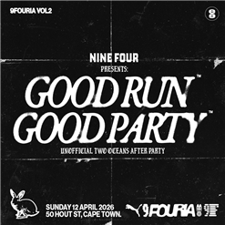 THE NINE FOUR presents GOOD RUN. GOOD PARTY™.