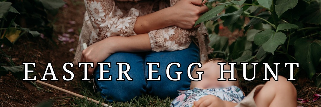 Easter egg hunt - Bethany Blooms Farm