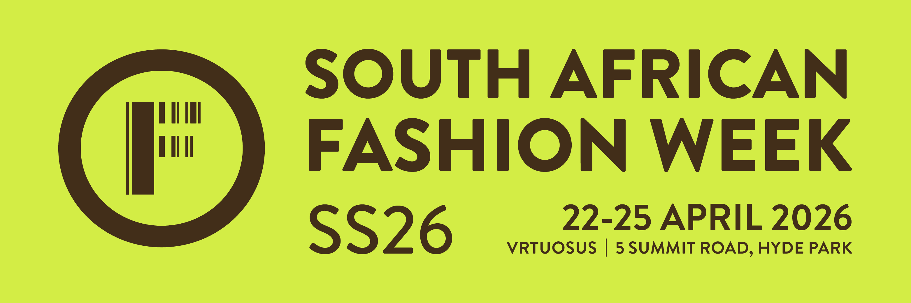 SOUTH AFRICAN FASHION WEEK SPRING//SUMMER 2026