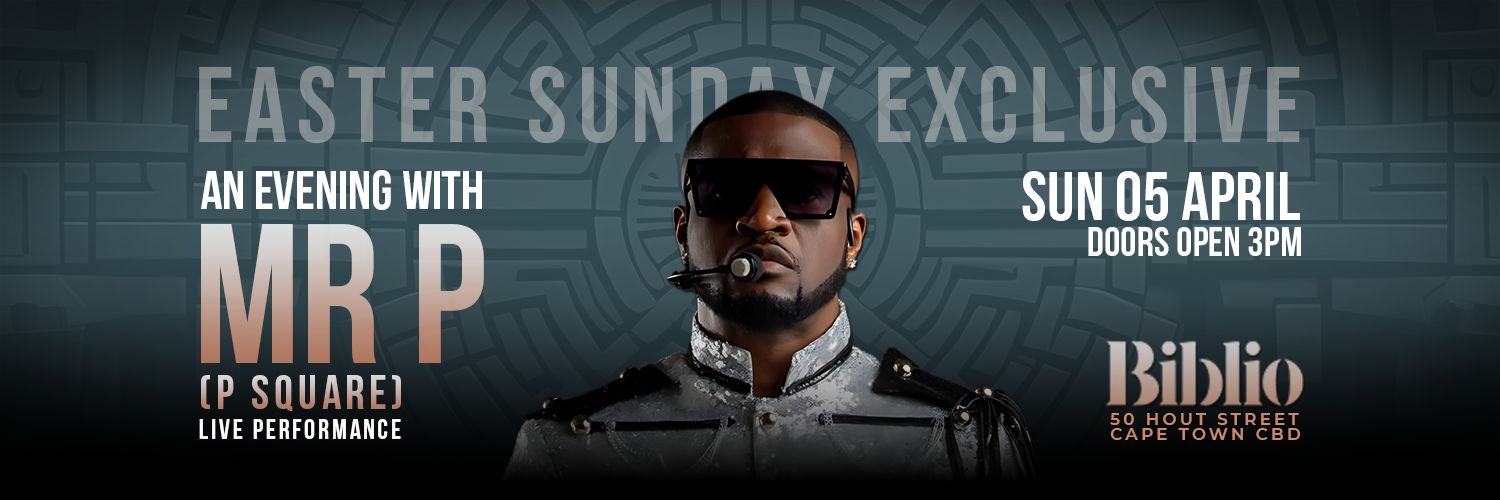 P Square Live at Biblio Listening Bar & Club (Cape Town)