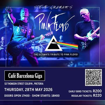 Steve Graham's Pink Floyd tribute show - Cafe Barcelona, Pretoria event image