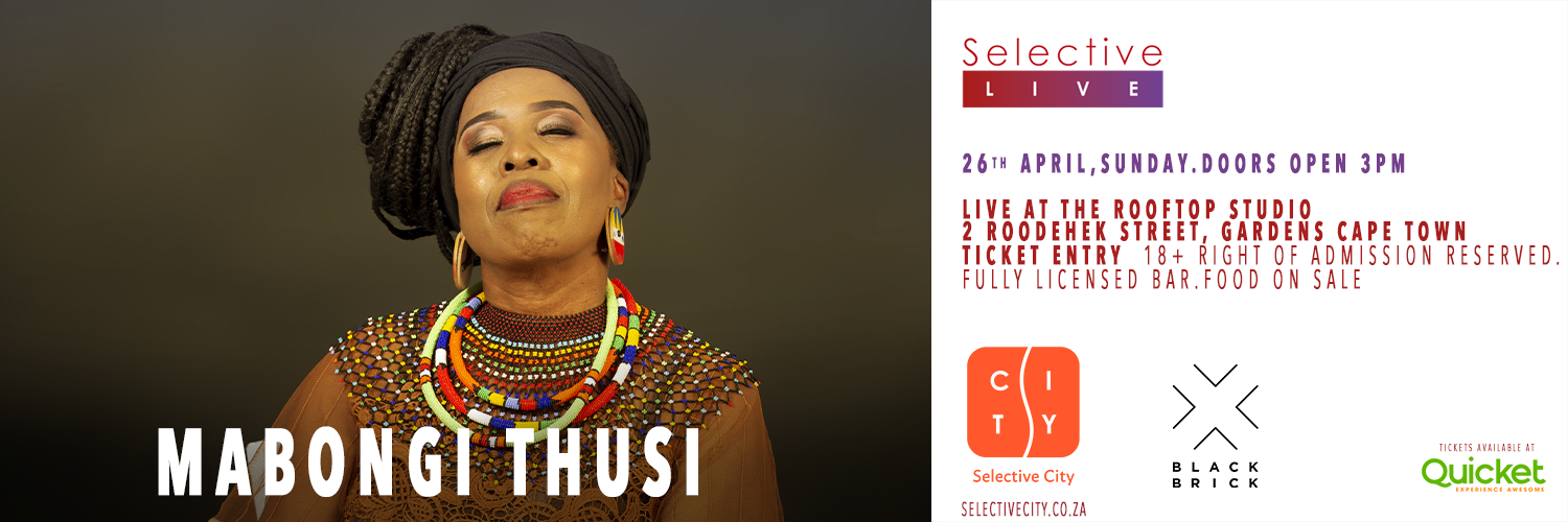 Selective Live — Rooftop Live Music Experience with Mabongi Thusi