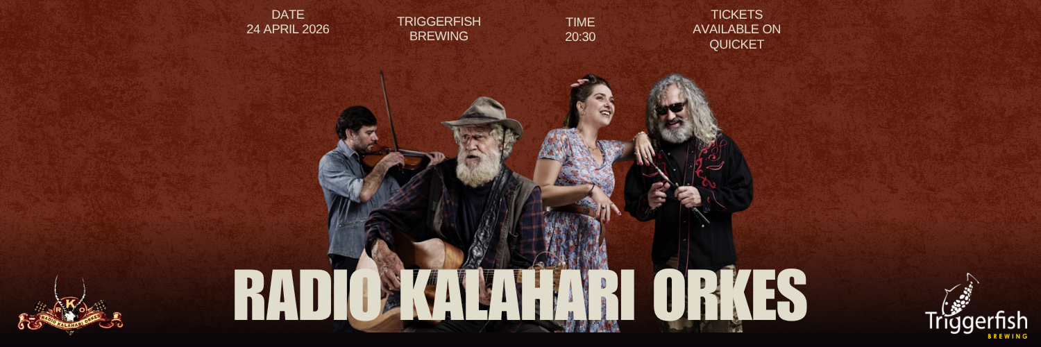 Radio Kalahari Orkes live at Triggerfish Brewing 2026