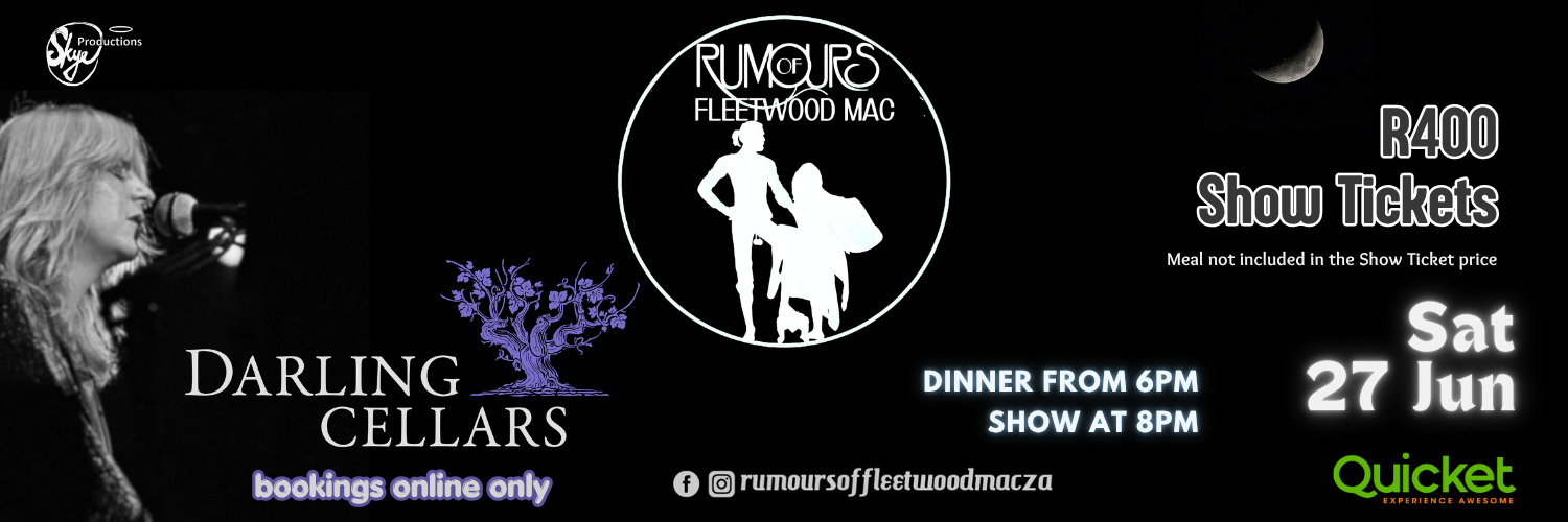 Rumours of Fleetwood Mac Tribute at Darling Cellars