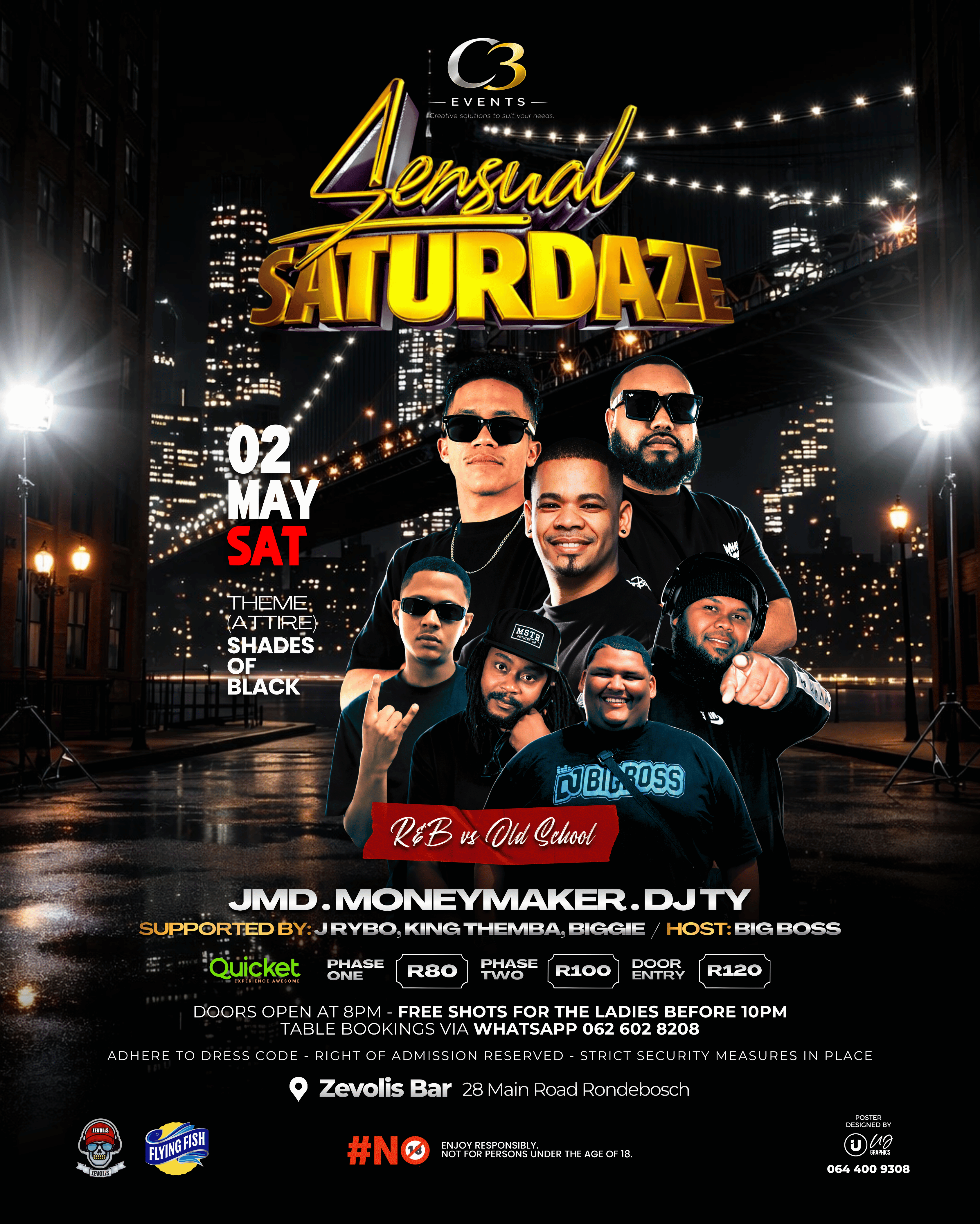 Book tickets for Sensual Saturdaze