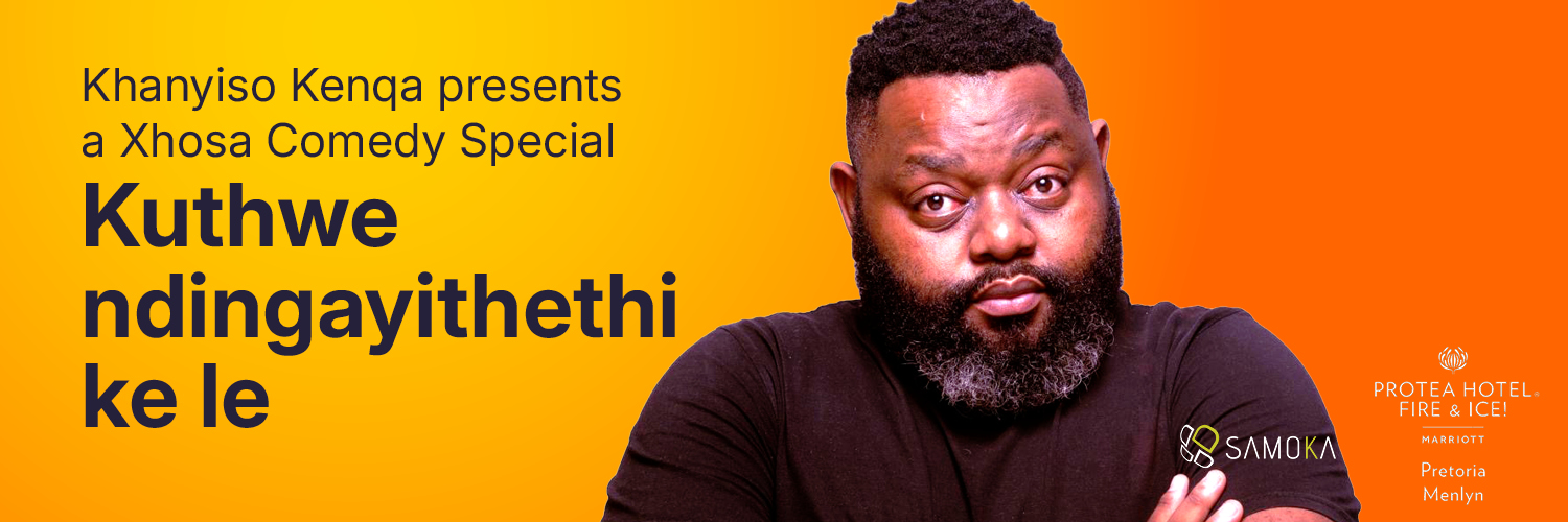 Khanyiso Kenqa in 'Kuthwe ndingayithethi ke le' LIVE in Menlyn, Pretoria 30 May 2026