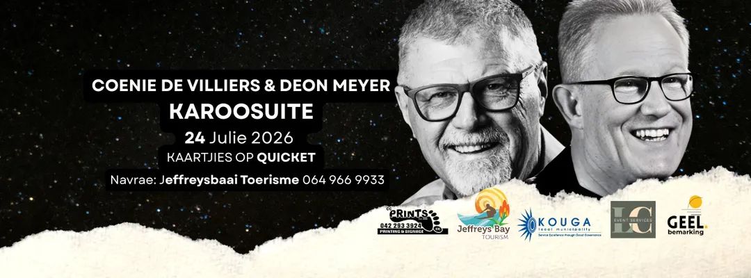KAROO SUITE MET DEON MEYER EN COENIE DE VILLIERS