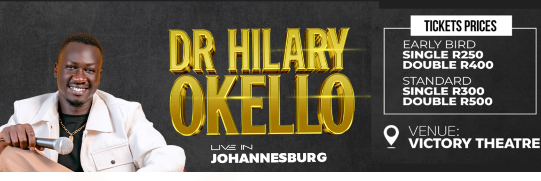 Dr. Hilary Okello - Jokes From Far Away: Johannesburg