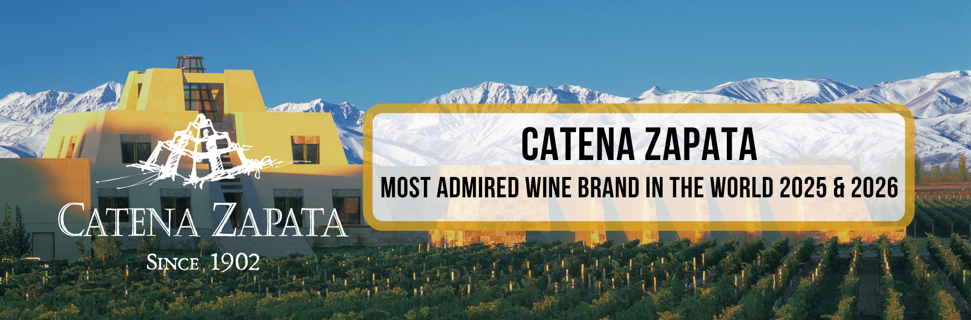 Catena Zapata - Most Admired Wine Brand & World Malbec Day (CPT)