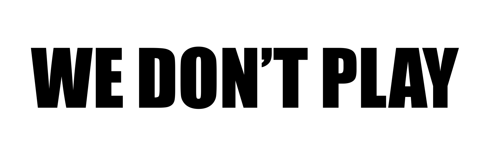 #WeDon'tPlay - Our Minimum Conditions of Work Launch