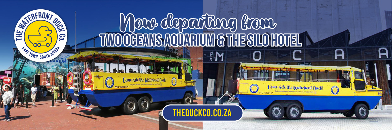 The Two Oceans Aquarium: The Waterfront Duck Co Tours: Jan - March 2027