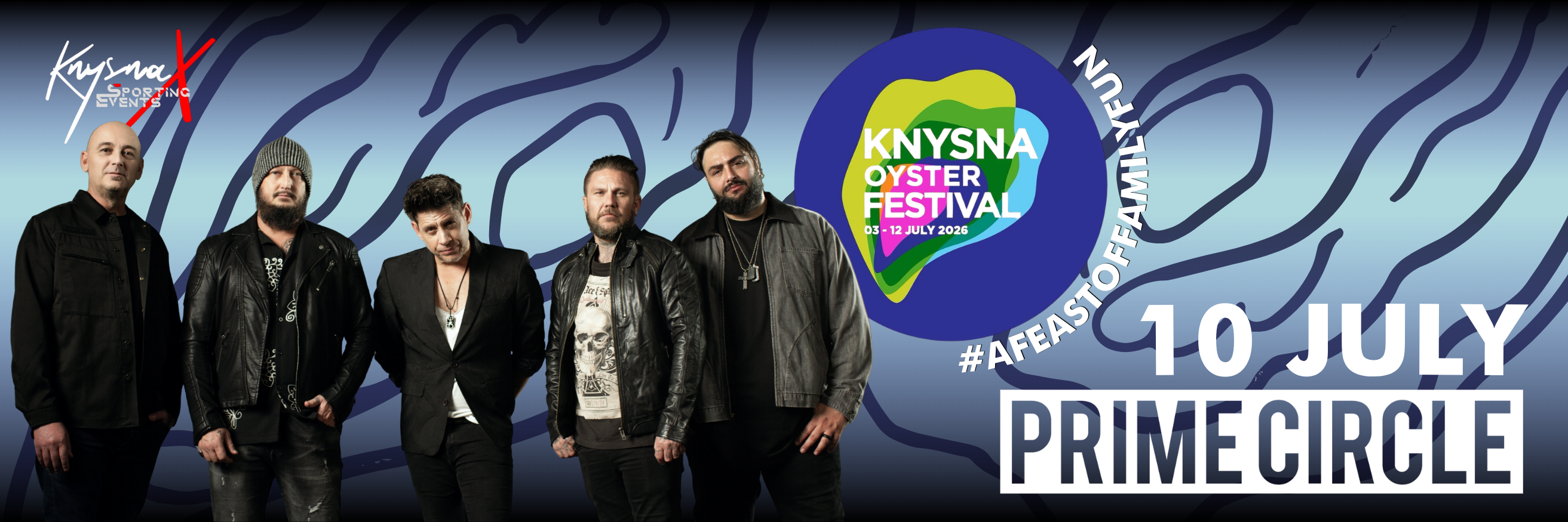 Prime Circle live at The Knysna Oyster Festival