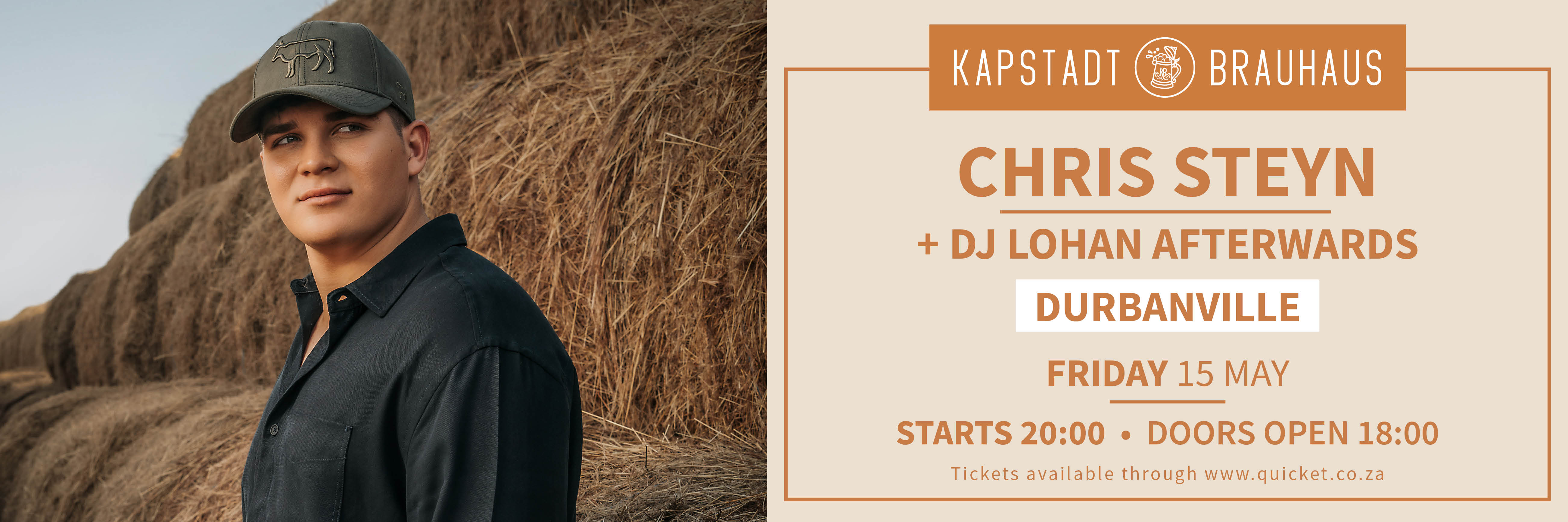 Chris Steyn live by Kapstadt Brauhaus Durbanville