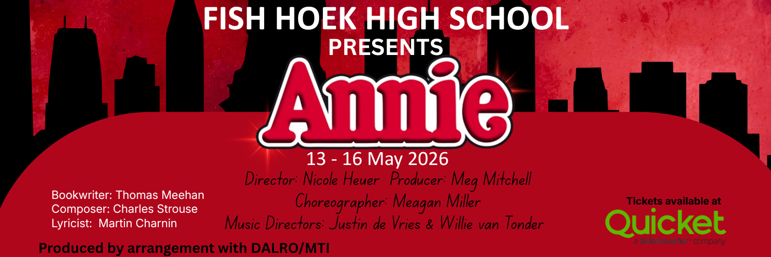 Fish Hoek High School presents Annie