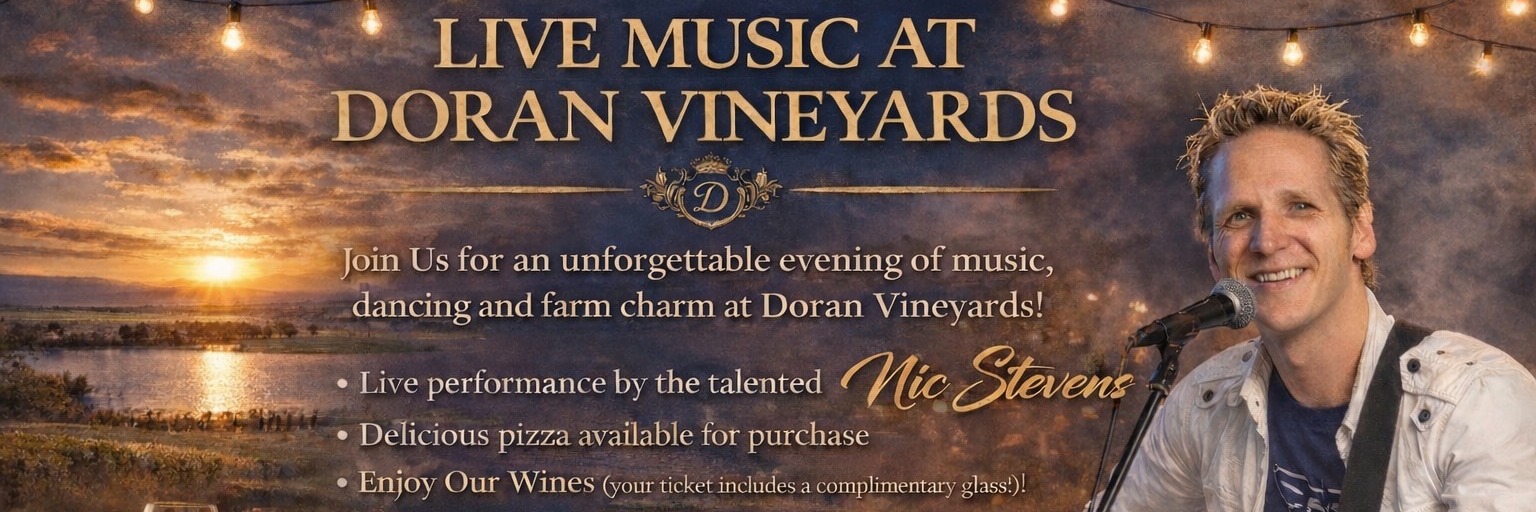 Nic Stevens at Doran Vineyards