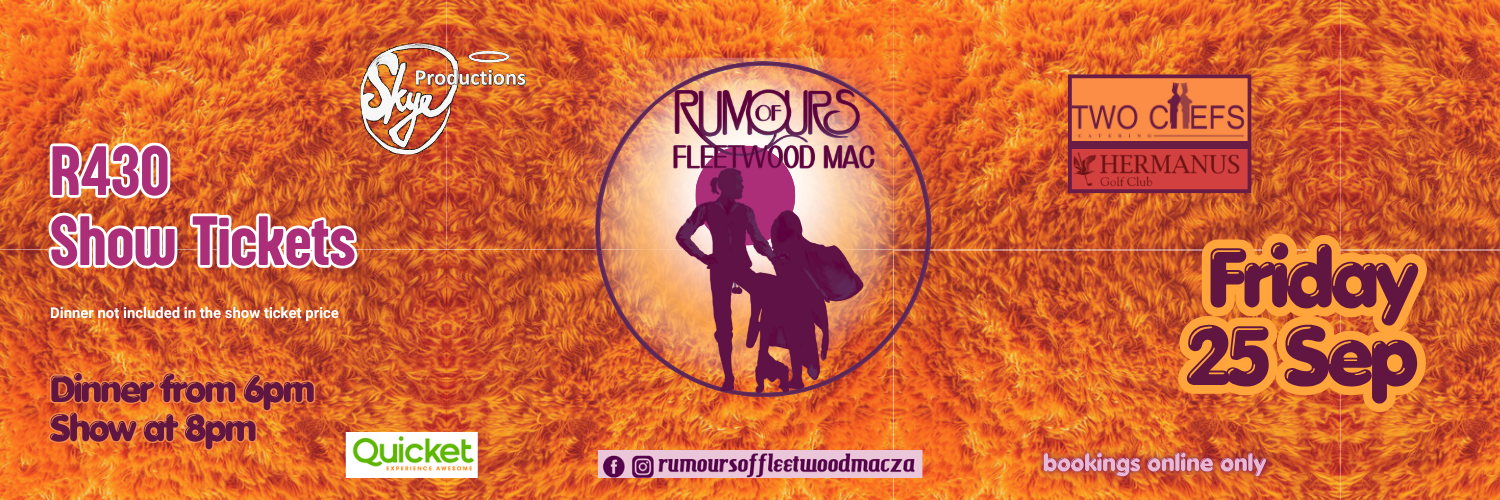 Rumours of Fleetwood Mac Tribute at Hermanus Golf Club 25 September 2026