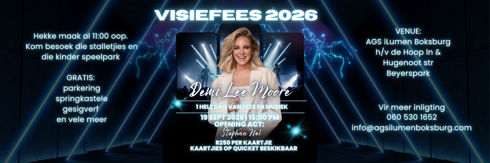 Visie Fees 2026 saam met Demi Lee Moore