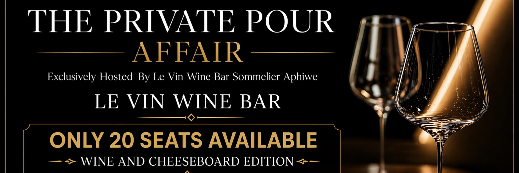 The Private Pour Affair : Wine And Cheeseboard Edition