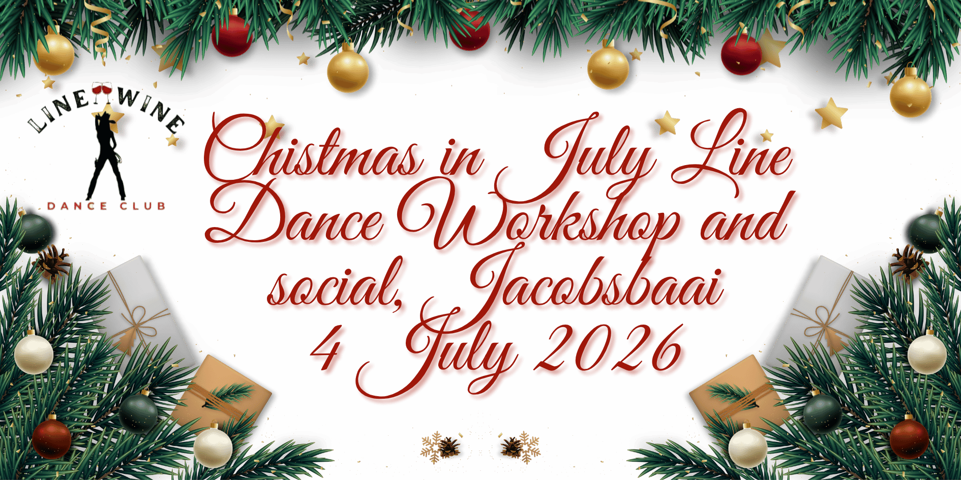Christmas in July Line Dance Workshop
