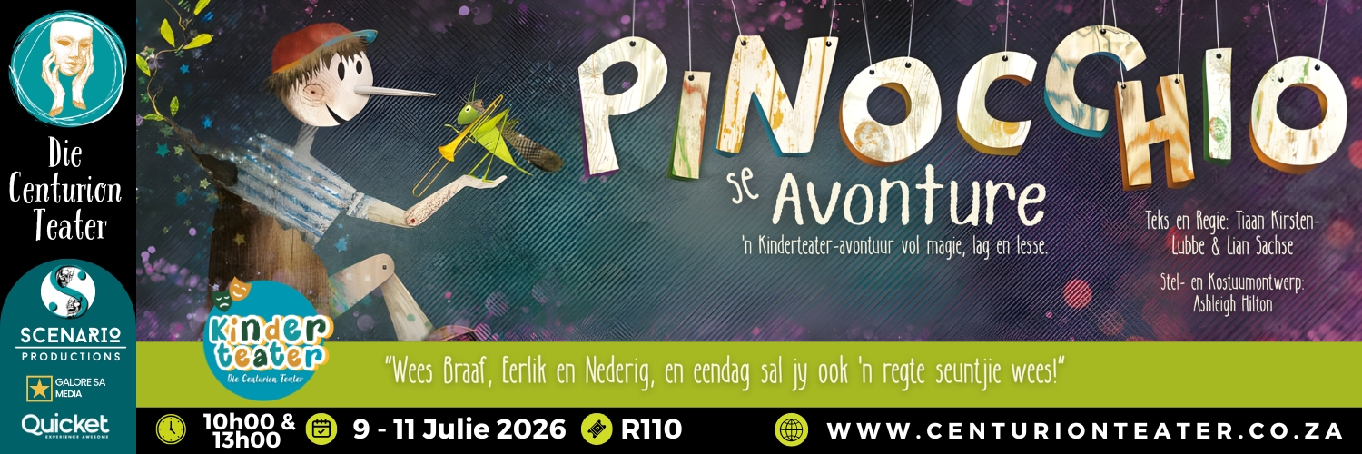 PINOCCHIO SE AVONTURE | Kinderteater @ Die Centurion Teater